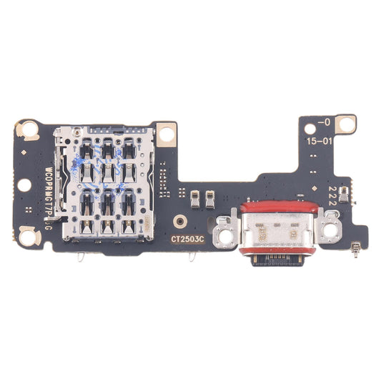 For Realme GT7 5G Charging Port Board With SIM Card Holder Socket, Not Supporting Fast Charging