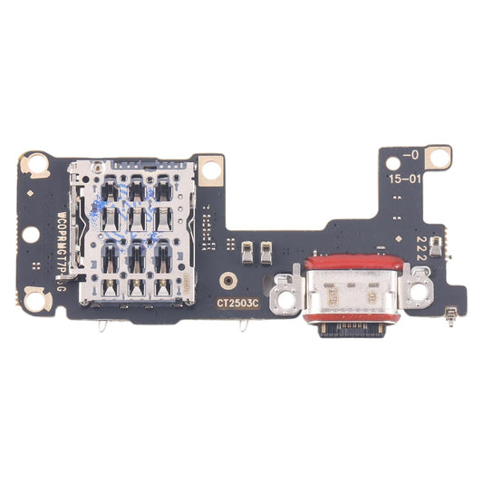For Realme GT7 Pro Racing Charging Port Board With SIM Card Holder Socket, Not Supporting Fast Charging