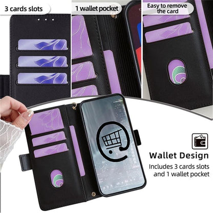 For Redmi K90 Pro Max / Poco F8 Ultra Crossbody Chain Leather Phone Case(Black)