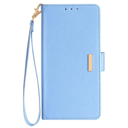 For Redmi K90 Pro Max / Poco F8 Ultra Crossbody Chain Leather Phone Case(Blue)