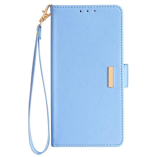 For Redmi K90 Pro Max / Poco F8 Ultra Crossbody Chain Leather Phone Case(Blue)