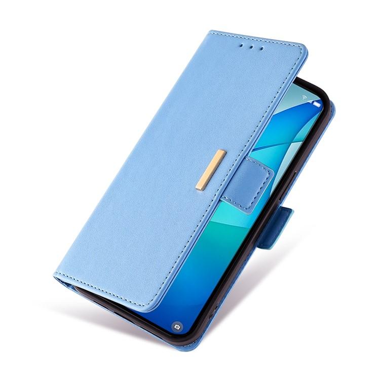For Redmi K90 Pro Max / Poco F8 Ultra Crossbody Chain Leather Phone Case(Blue)