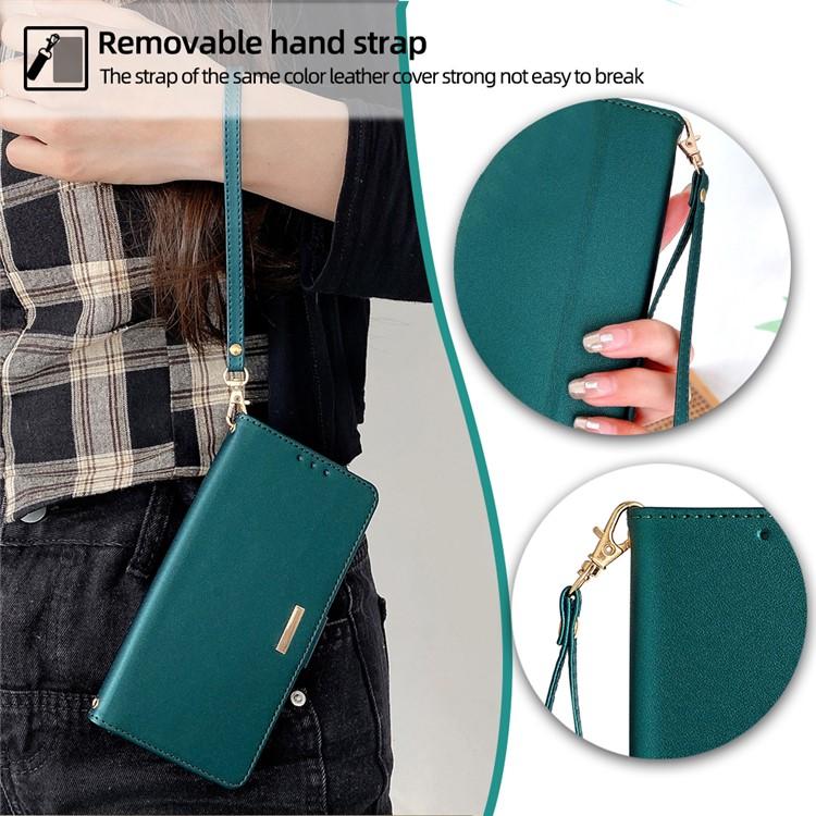 For Redmi K90 Pro Max / Poco F8 Ultra Crossbody Chain Leather Phone Case(Green)