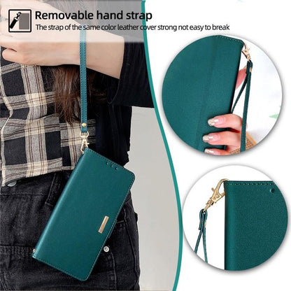 For Redmi K90 Pro Max / Poco F8 Ultra Crossbody Chain Leather Phone Case(Green)