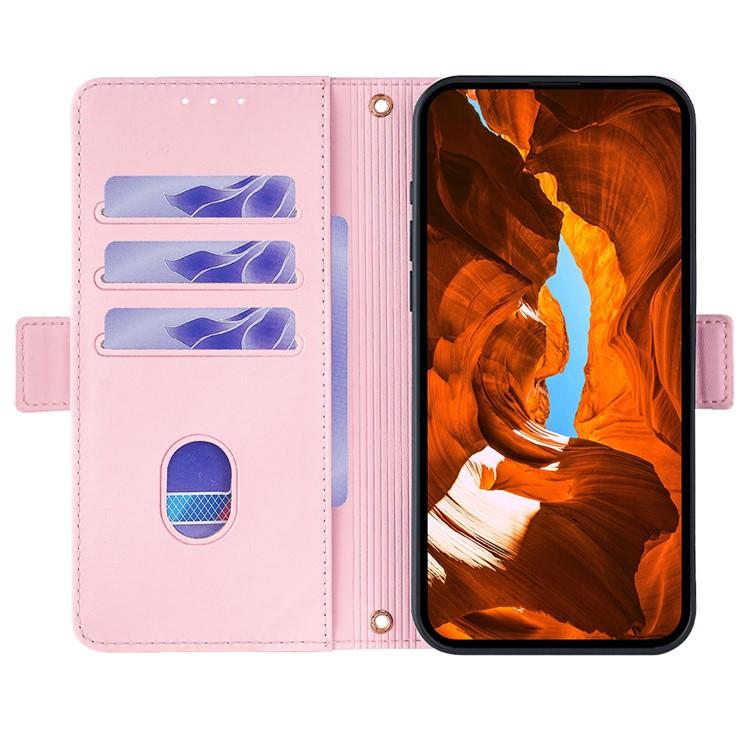 For Redmi K90 Pro Max / Poco F8 Ultra Crossbody Chain Leather Phone Case(Pink)