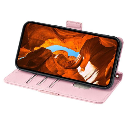 For Redmi K90 Pro Max / Poco F8 Ultra Crossbody Chain Leather Phone Case(Pink)