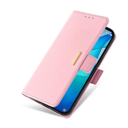 For Redmi K90 Pro Max / Poco F8 Ultra Crossbody Chain Leather Phone Case(Pink)