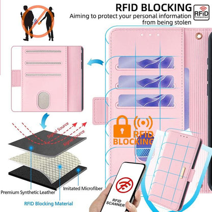 For Redmi K90 Pro Max / Poco F8 Ultra Crossbody Chain Leather Phone Case(Pink)