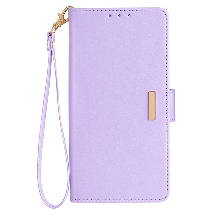 For Redmi K90 Pro Max / Poco F8 Ultra Crossbody Chain Leather Phone Case(Purple)