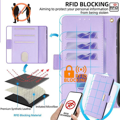 For Redmi K90 Pro Max / Poco F8 Ultra Crossbody Chain Leather Phone Case(Purple)