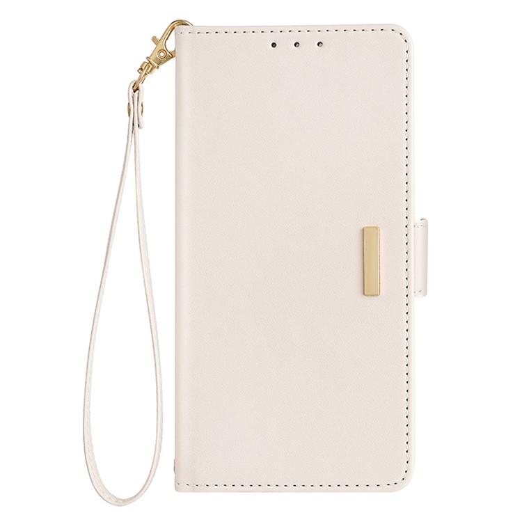 For Redmi K90 Pro Max / Poco F8 Ultra Crossbody Chain Leather Phone Case(White)