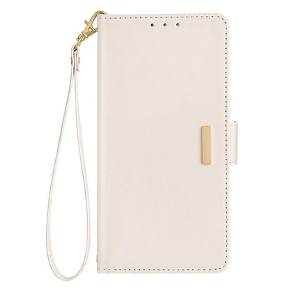 For Redmi K90 Pro Max / Poco F8 Ultra Crossbody Chain Leather Phone Case(White)