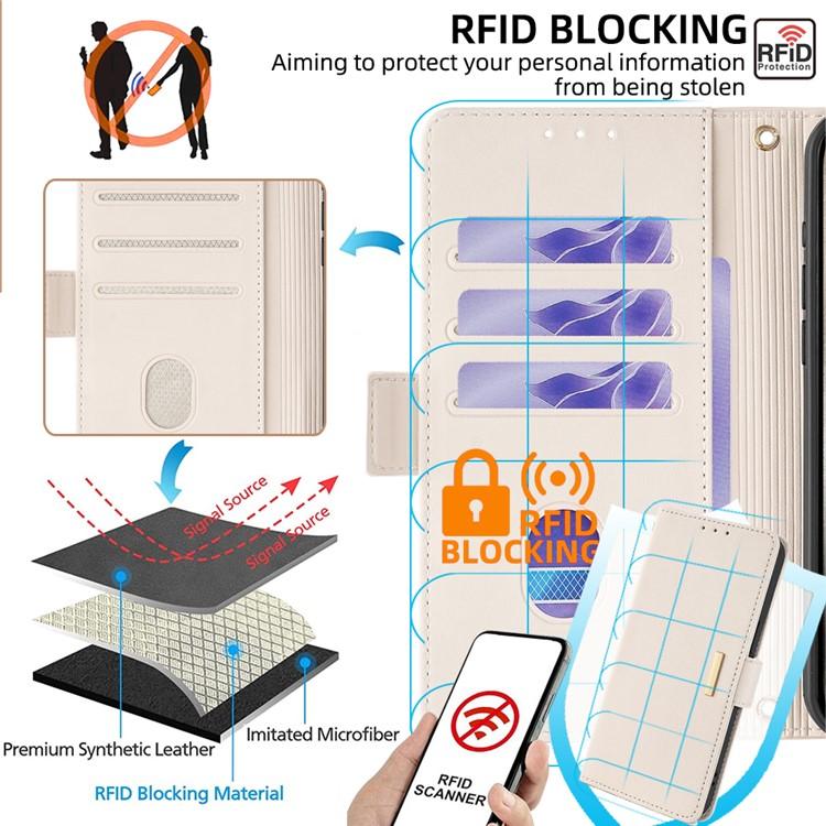 For Redmi K90 Pro Max / Poco F8 Ultra Crossbody Chain Leather Phone Case(White)
