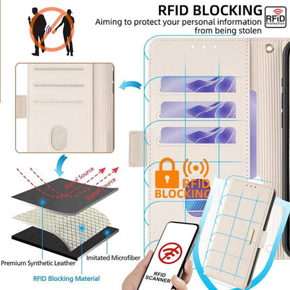 For Redmi K90 Pro Max / Poco F8 Ultra Crossbody Chain Leather Phone Case(White)