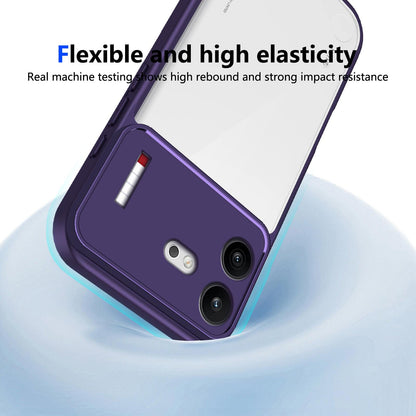 For Nothing Phone 4b Matte PC Skin-feel Shockproof Phone Case - Purple - EDA008179308B