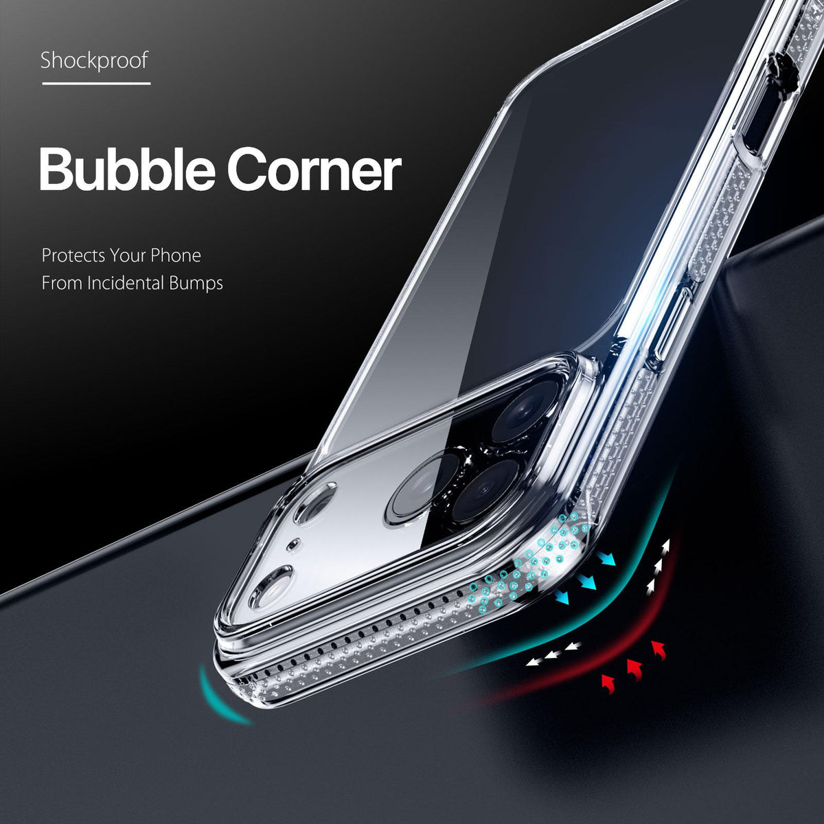 For iPhone 18 Pro Max DUX DUCIS Clin Series PC + TPU Phone Case - Transparent - EDA008300906A