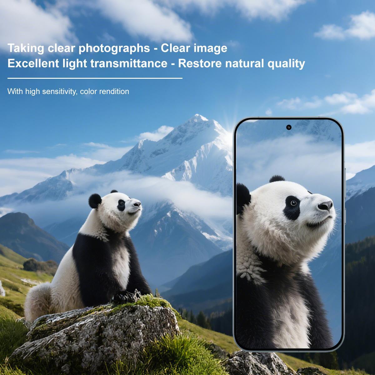 For Redmi K90 / Poco F8 Pro imak Glass Rear Camera Lens Film Phone Case Exclusive, Self-positioning Version