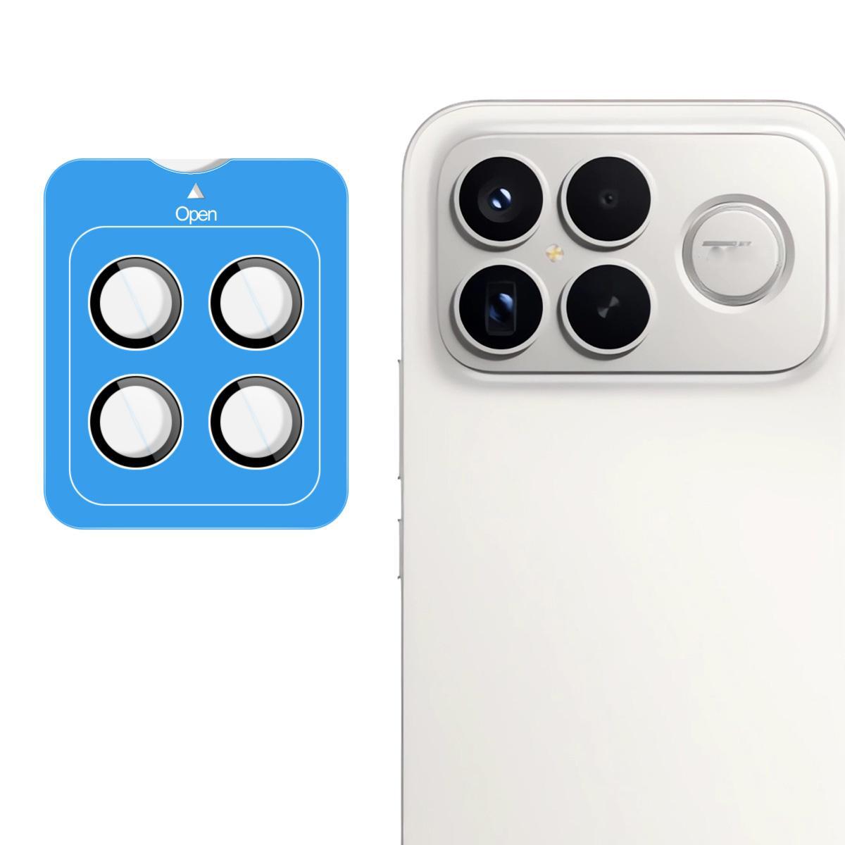 For Redmi K90 Pro Max / Poco F8 Ultra imak Glass Rear Camera Lens Film Phone Case Exclusive, Self-positioning Version