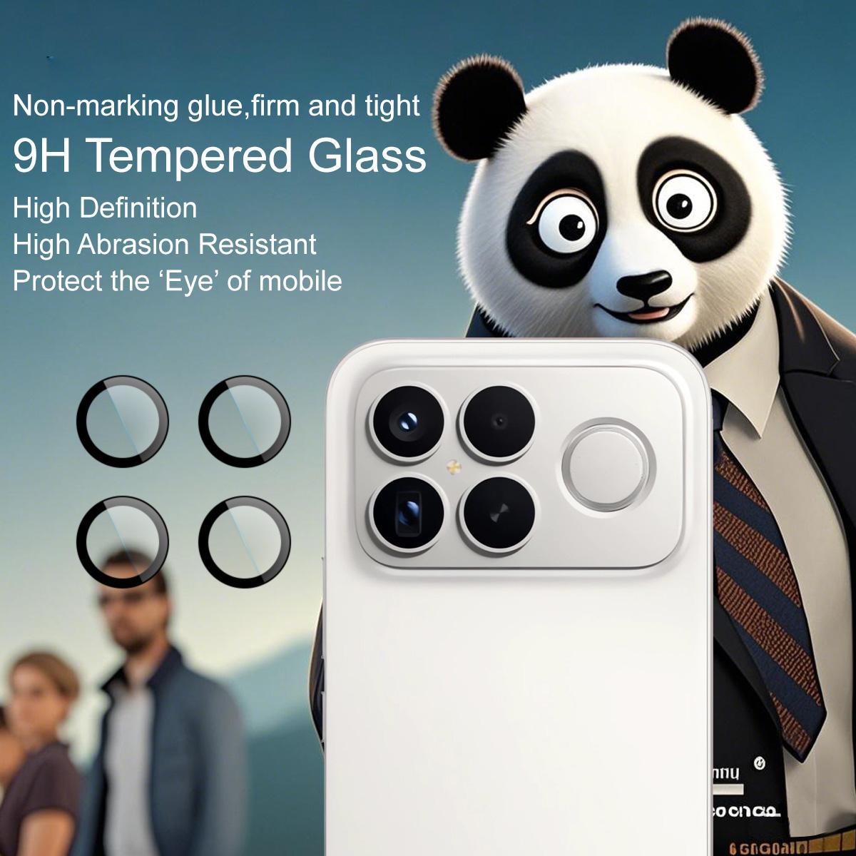 For Redmi K90 Pro Max / Poco F8 Ultra imak Glass Rear Camera Lens Film Phone Case Exclusive, Self-positioning Version