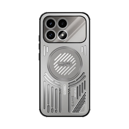 For Redmi K90/Poco F8 Pro ABEEL Ice Fox Series Magsafe Heat Sink Cooling Phone Case(Titanium Gray)