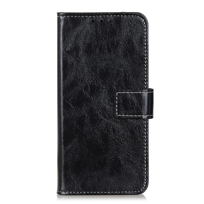 For Redmi K90 Pro Max/Poco F8 Ultra Retro Crazy Horse Texture Leather Phone Case(Black)