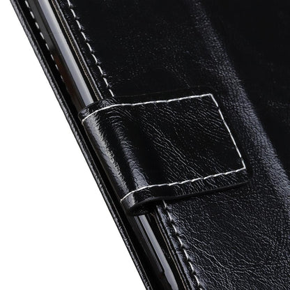 For Redmi K90 Pro Max/Poco F8 Ultra Retro Crazy Horse Texture Leather Phone Case(Black)