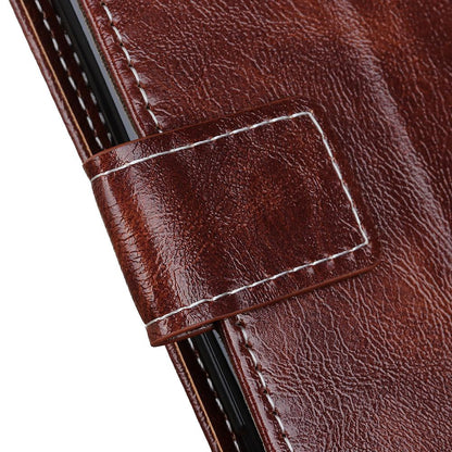 For Redmi K90 Pro Max/Poco F8 Ultra Retro Crazy Horse Texture Leather Phone Case(Brown)