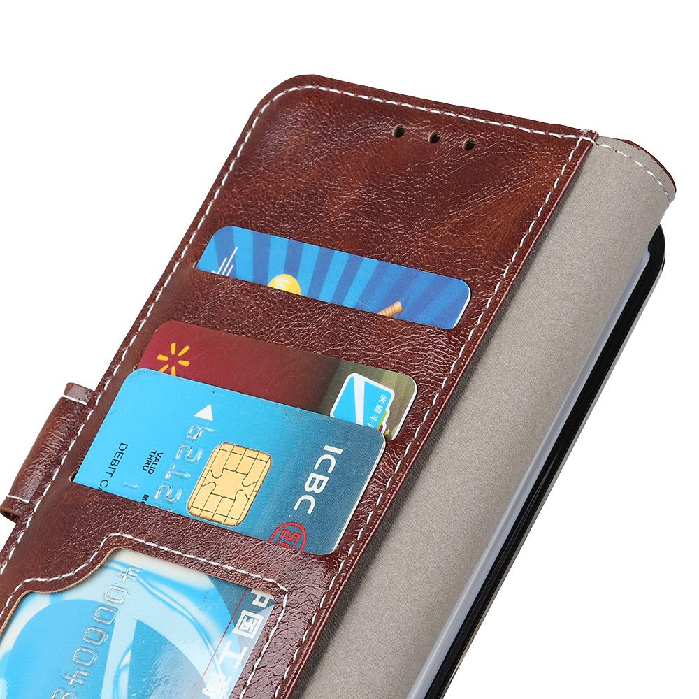 For Redmi K90 Pro Max/Poco F8 Ultra Retro Crazy Horse Texture Leather Phone Case(Brown)