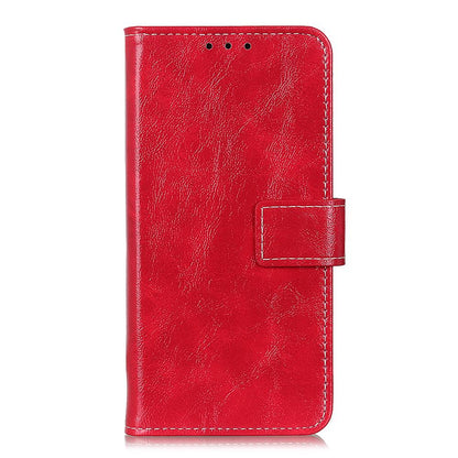 For Redmi K90 Pro Max/Poco F8 Ultra Retro Crazy Horse Texture Leather Phone Case(Red)
