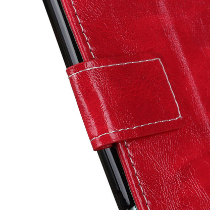 For Redmi K90 Pro Max/Poco F8 Ultra Retro Crazy Horse Texture Leather Phone Case(Red)