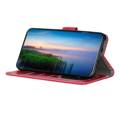 For Redmi K90 Pro Max/Poco F8 Ultra Retro Crazy Horse Texture Leather Phone Case(Red)