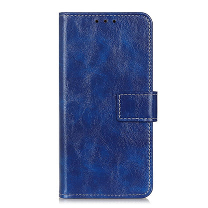 For Redmi K90 Pro Max/Poco F8 Ultra Retro Crazy Horse Texture Leather Phone Case(Blue)
