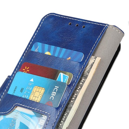For Redmi K90 Pro Max/Poco F8 Ultra Retro Crazy Horse Texture Leather Phone Case(Blue)