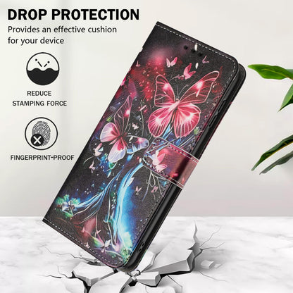 For Redmi K90 Pro Max / Poco F8 Ultra Color Drawing Pattern Leather Phone Case(Butterfly Tree)
