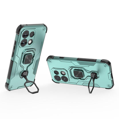 For OPPO Reno16 F 5G Metal Kickstand TPU Hybrid PC Phone Case - Green - EDA008532904D