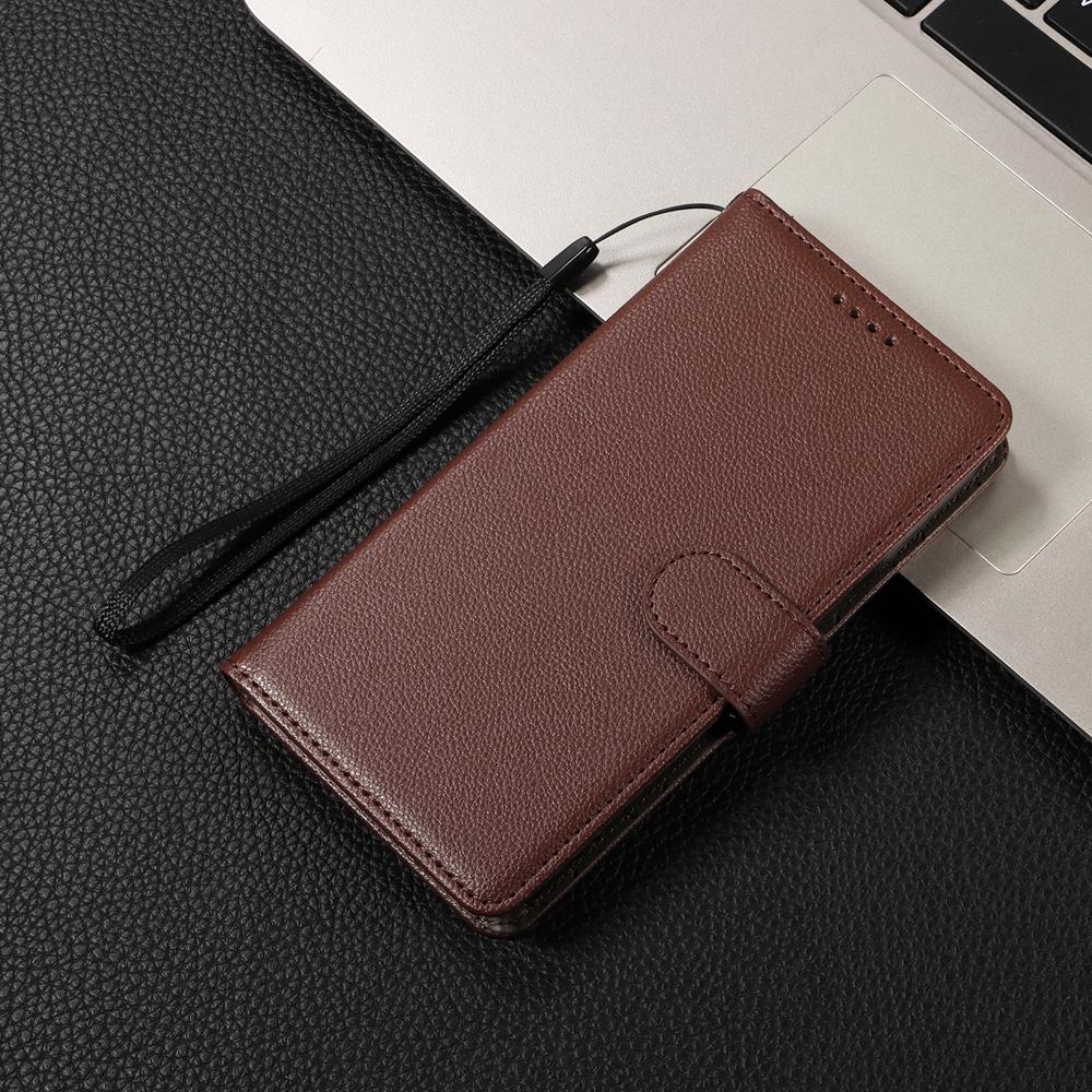 For Honor 600 Smart 5G Litchi Texture RFID Blocking 3-Card Wallet Leather Phone Case(Brown)