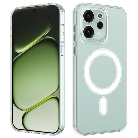 For Honor X6d 5G / 500 Smart 5G Global MagSafe Clear Acrylic PC Hybrid TPU Phone Case(Transparent)