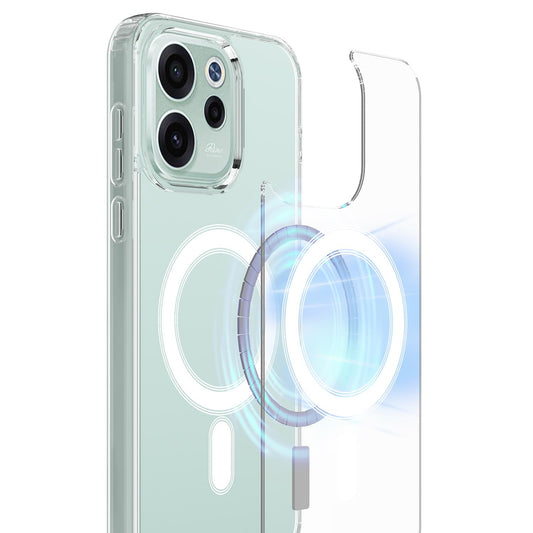 For Honor X6d 5G / 500 Smart 5G Global MagSafe Clear Acrylic PC Hybrid TPU Phone Case(Transparent)
