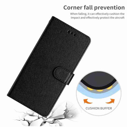 For Redmi K90 Pro Max / Poco F8 Ultra Silk Texture Horizontal Flip Leather Phone Case(Black)