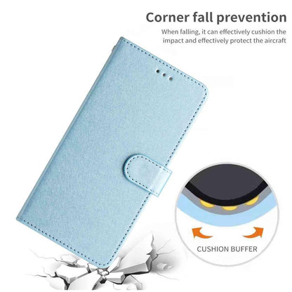 For Redmi K90 Pro Max / Poco F8 Ultra Silk Texture Horizontal Flip Leather Phone Case(Light Blue)