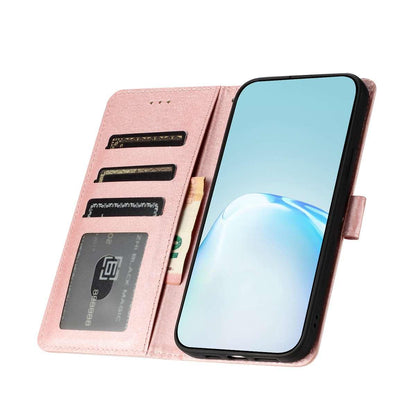 For Redmi K90 Pro Max / Poco F8 Ultra Silk Texture Horizontal Flip Leather Phone Case(Rose Gold)