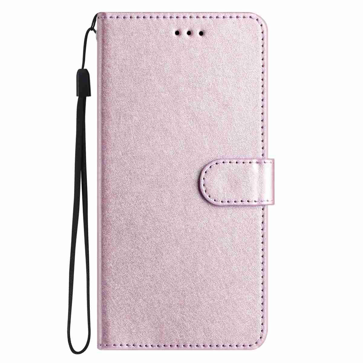 For Redmi K90 Pro Max / Poco F8 Ultra Silk Texture Horizontal Flip Leather Phone Case(Rose Pink)
