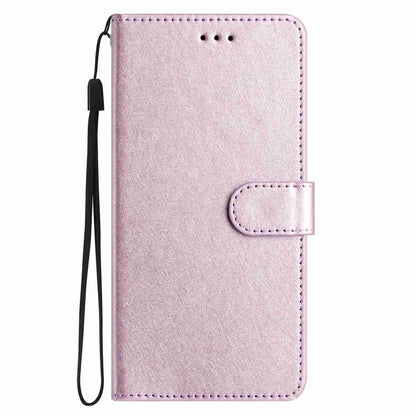 For Redmi K90 Pro Max / Poco F8 Ultra Silk Texture Horizontal Flip Leather Phone Case(Rose Pink)