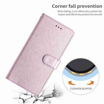 For Redmi K90 Pro Max / Poco F8 Ultra Silk Texture Horizontal Flip Leather Phone Case(Rose Pink)