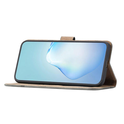 For Redmi K90 Pro Max / Poco F8 Ultra Cowhide Texture Stitching Leather Phone Case(Coffee)