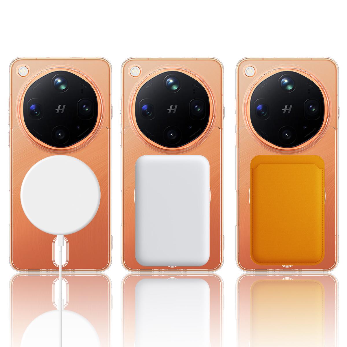 For OPPO Find X8 Ultra 5G MagSafe Clear Acrylic PC Hybrid TPU Phone Case - Transparent - EDA008575805A