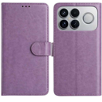 For Redmi K90 Pro Max / Poco F8 Ultra Lambskin 8-card Slot Leather Phone Case(Purple)