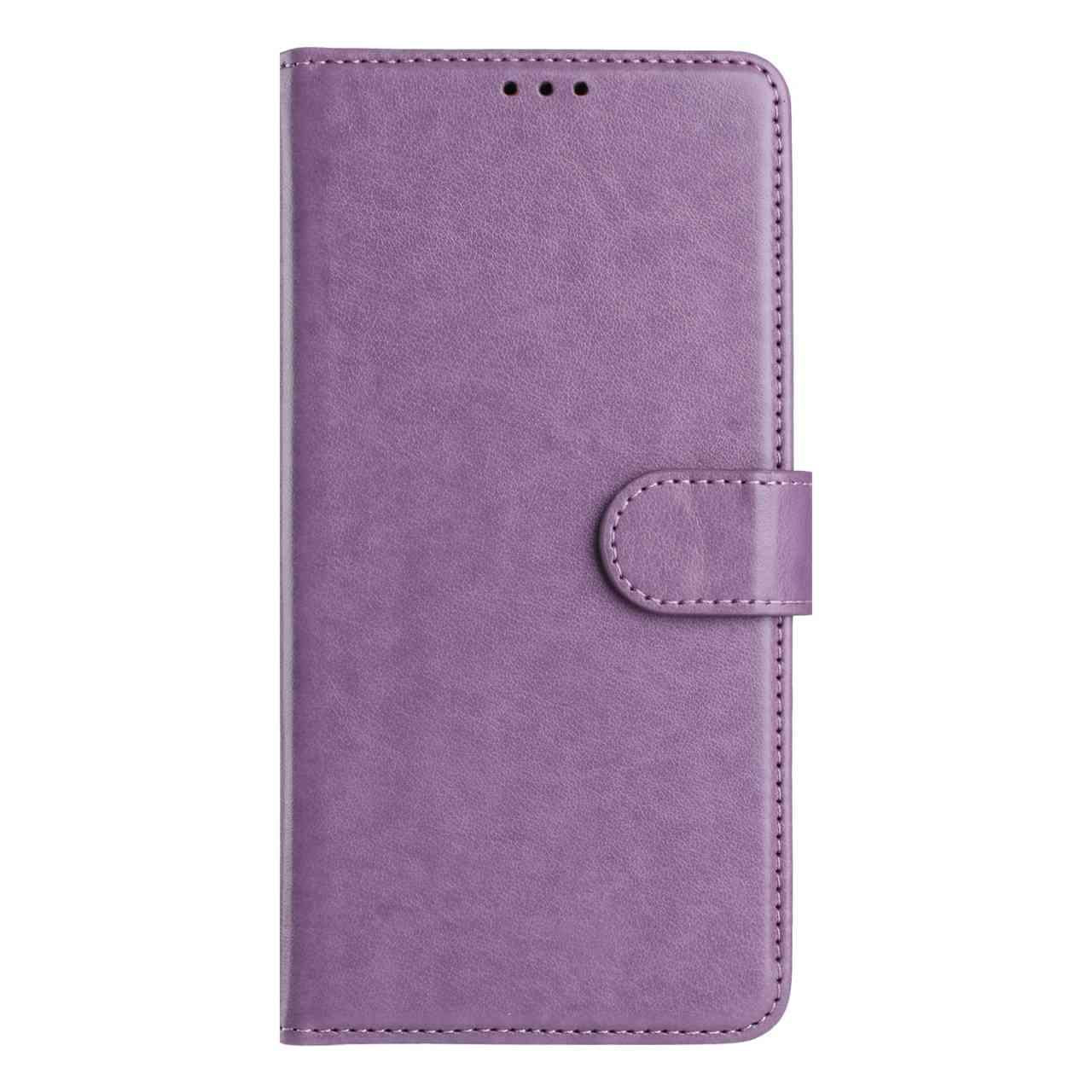 For Redmi K90 Pro Max / Poco F8 Ultra Lambskin 8-card Slot Leather Phone Case(Purple)