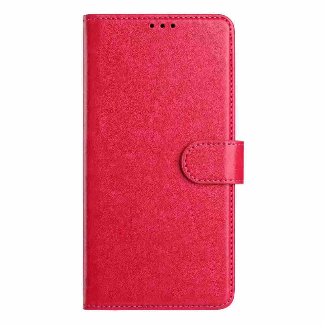 For Redmi K90 Pro Max / Poco F8 Ultra Lambskin 8-card Slot Leather Phone Case(Rose Red)