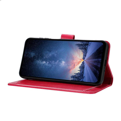 For Redmi K90 Pro Max / Poco F8 Ultra Lambskin 8-card Slot Leather Phone Case(Rose Red)